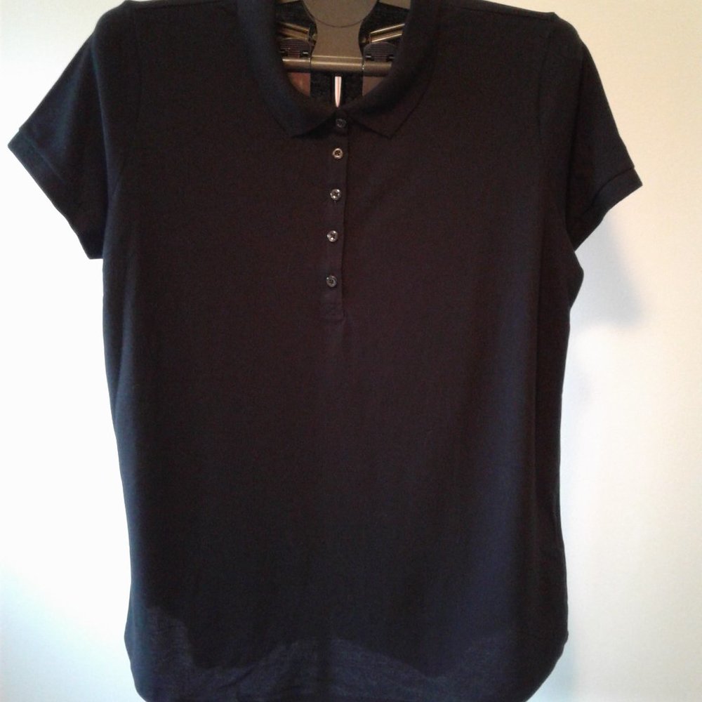 Denver Hayes Black Polo Shirt 2XL